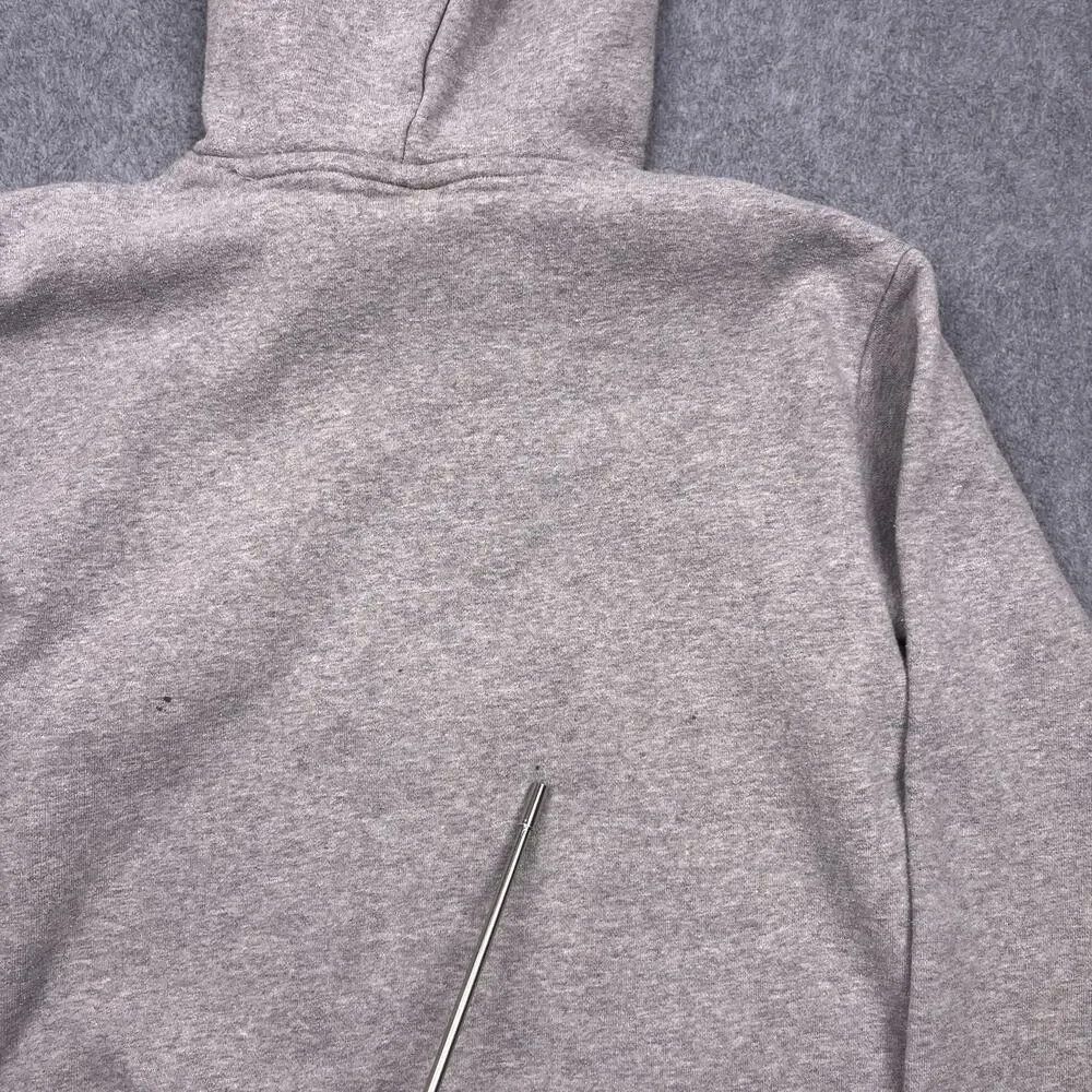 adidas originals gray hoodie trefoil primegreen mens medium